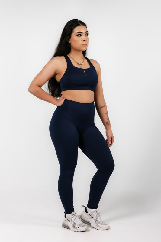 Navy Blue Leggings