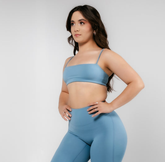 Sky Blue Sports Bra