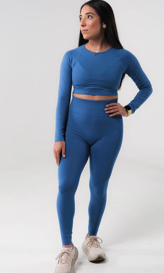 Blue Two Piece Set