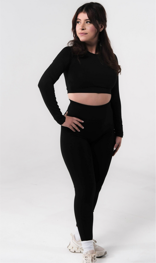 Black Two Piece Set