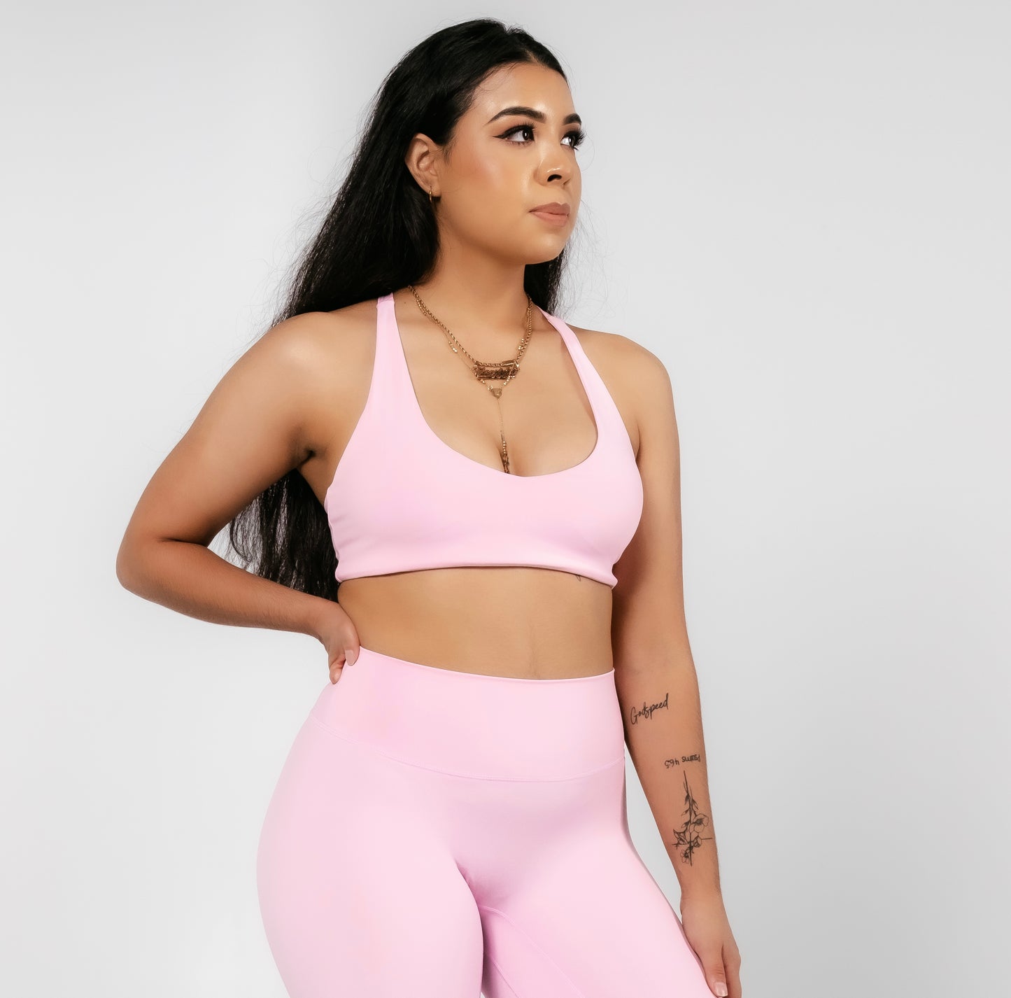 Light Pink Sports Bra